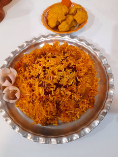عکسی از دستور ته چین خوراک مرغ