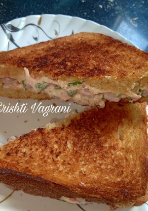 A picture of Smoked Paneer Sandwich.