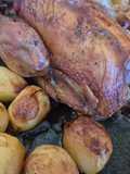Roast Chicken with Oven-Roasted Potatoes