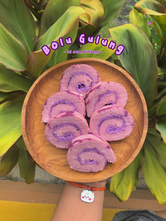 Foto resep Bolu Gulung (Isi Cream Blueberry)