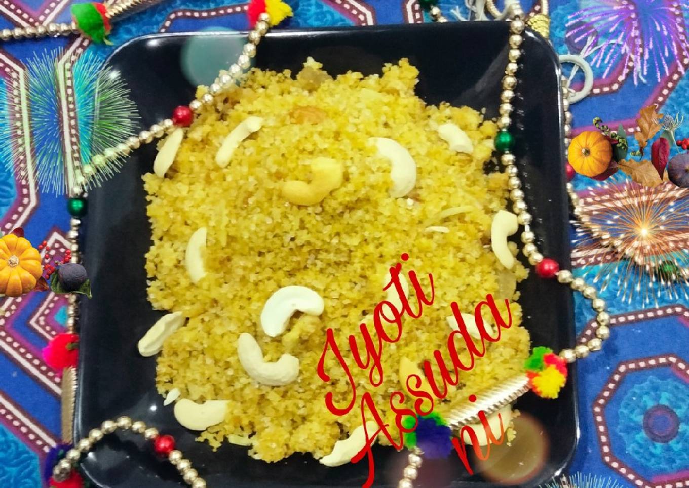 Bati churma rajasthani sweet dish