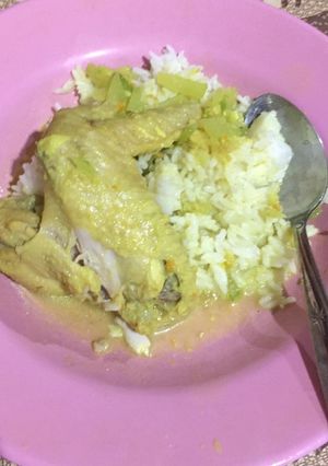 Foto resep Opor ayam telur puyuh labu siam