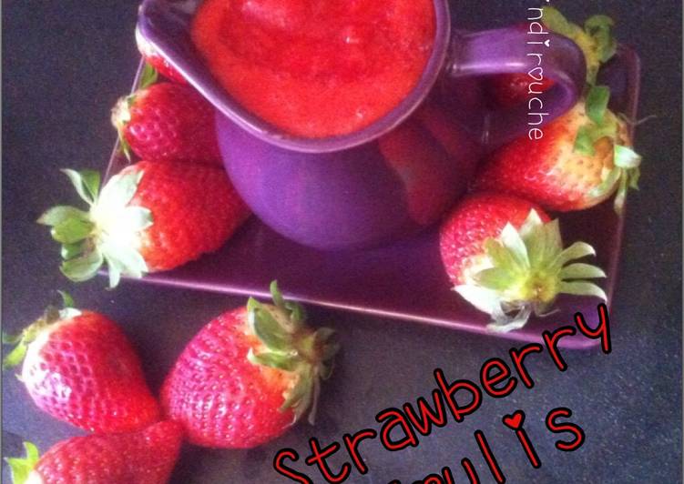 Resep Strawberry Coulis Anti Gagal