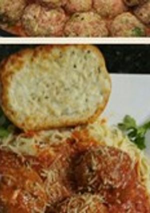 A picture of Slow Cooker Mozzarella Stuffed Meatballs.