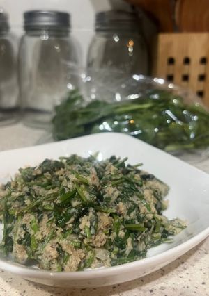 Gambar Goreng Pegaga Ikan Bilis