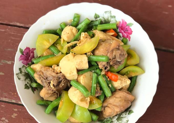 Standar Bagaimana cara membuat Asem asem ayam putih telur yang sempurna