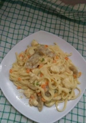 Foto resep Spaghetti carbonara