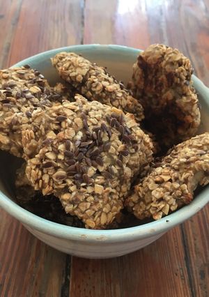 Una foto de Galletas de avena y banana
