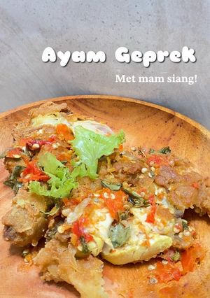 Foto resep Ayam geprek enak poll