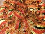 tomato cheese gratin