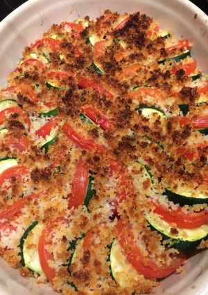 A picture of Zucchini & Tomato Gratin.