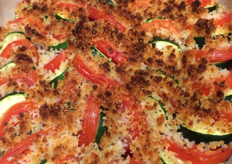 Recipe of Award-winning Zucchini &amp; Tomato Gratin