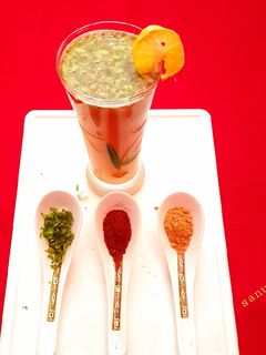 सत्तू का नमकीन शरबत (Sattu ka namkeen sharbat recipe in Hindi) रेसिपी मुख्य फोटो
