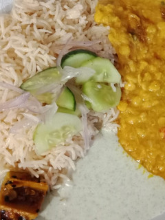 A picture of Daal Chawal.