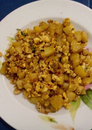 Foto resep Isi Martabak Kentang Telur