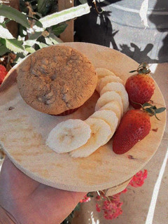 Una foto de Muffins de plátano y nuez