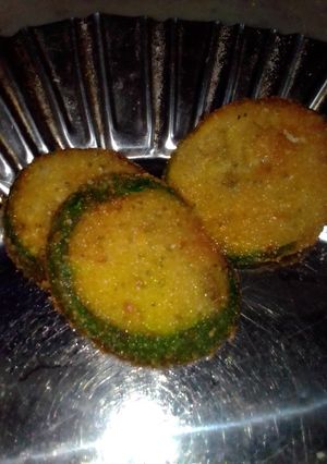 Una foto de Milanesas de zapallitos