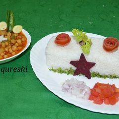 Chana chawal A picture of Chana chawal.