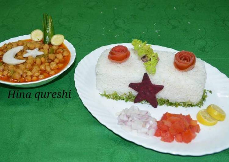 Simple Way to Make Speedy Chana chawal