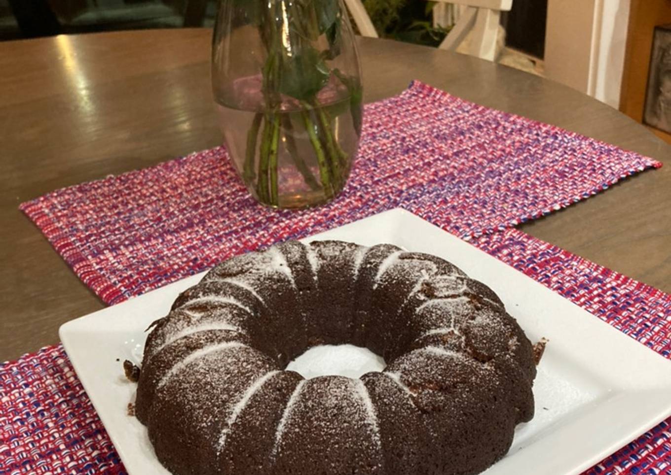 Torta de chocolate y nueces sin harina / Thermomix