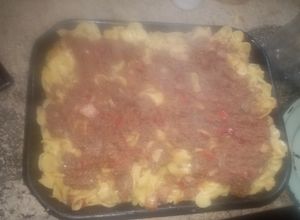 Una foto de Fideos con tuco milagrosos