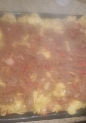 Una foto de Fideos con tuco milagrosos