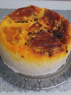 عکسی از دستور ته چین مرغ😍