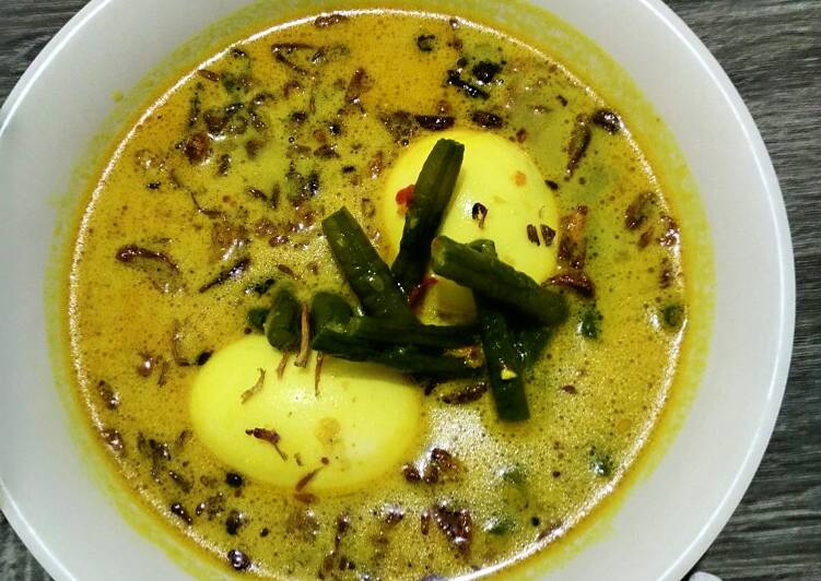 Praktis, Menyajikan Gulai Telur Kacang Panjang Enak Sempurna