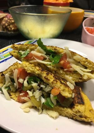 Una foto de Arepas con masa de choclito 😊