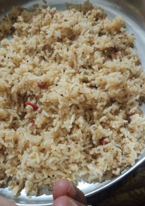 மிளகு முட்டை சாதம்(muttai milagu sadam recipe in tamil) செய்முறை முக்கிய புகைப்படம்