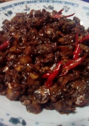 Foto resep Kerang tumis kecap pedas