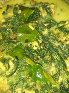 Foto resep Bobor daun singkong tempe 😋