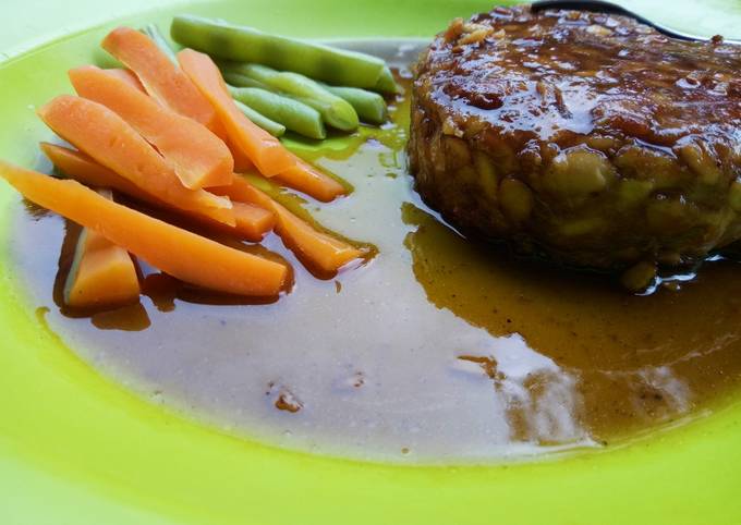 Steak Tempe ala Tradisional