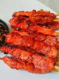 Sate Ayam Merah saus Madu