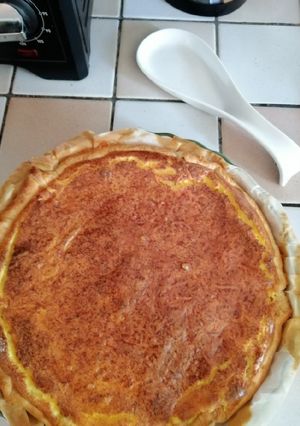 Une photo de Quiche Lorraine 3 fromages