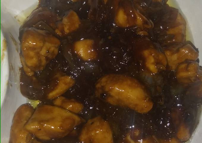 Chicken Blackpepper wth Saori Blackpepper Sauce