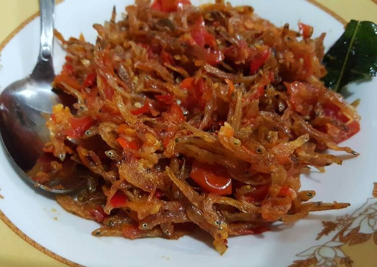 Langkah Mudah untuk memasak Sambal Teri mudah ala pemula Anti Gagal