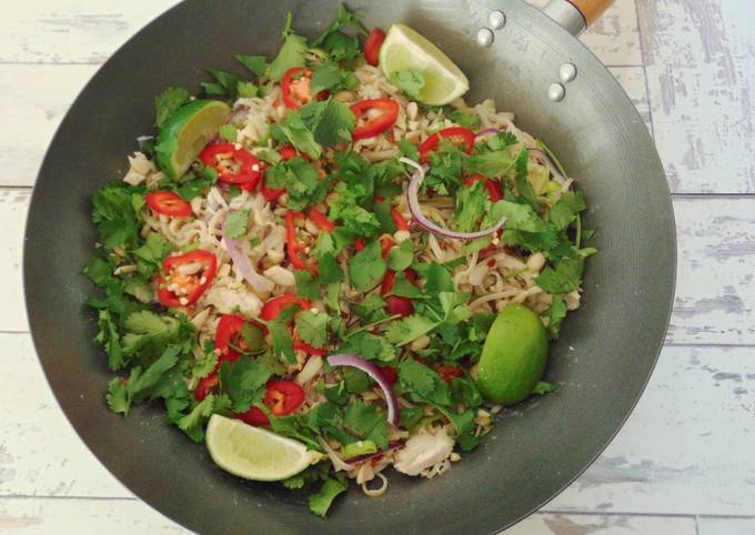 Steps to Prepare Homemade Pad Thai Inspired Stir Fry