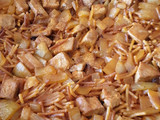 Fideos tostados con atún