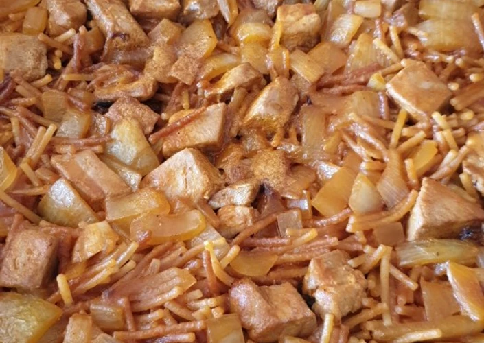 Cómo Hacer  Fideos tostados con atún