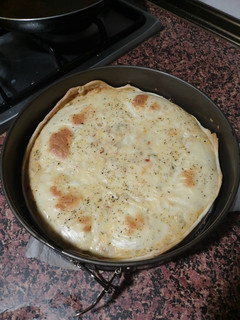 Una foto de Quiche de Pollo Mechado