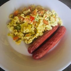 Vegetable Scrambled egg A picture of Vegetable Scrambled egg.