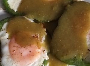 Una foto de Desayuno de campeones 1.7 huevos y pimientos
