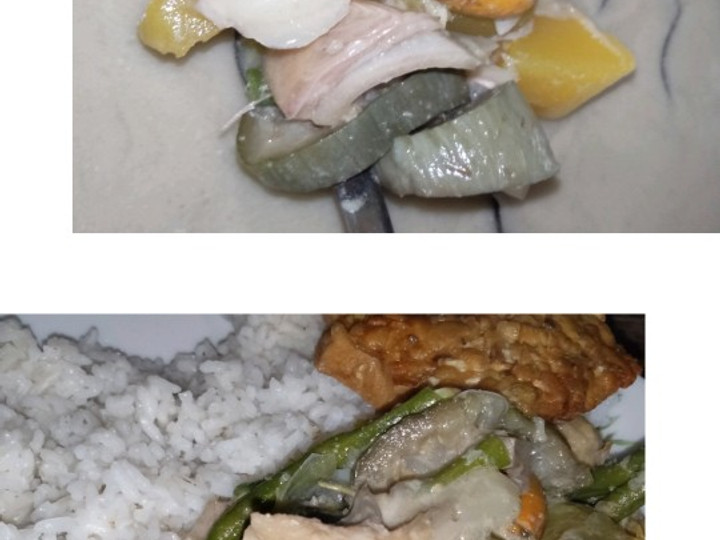 Resep Sayur lodeh resep mbah uti, Bikin Ngiler