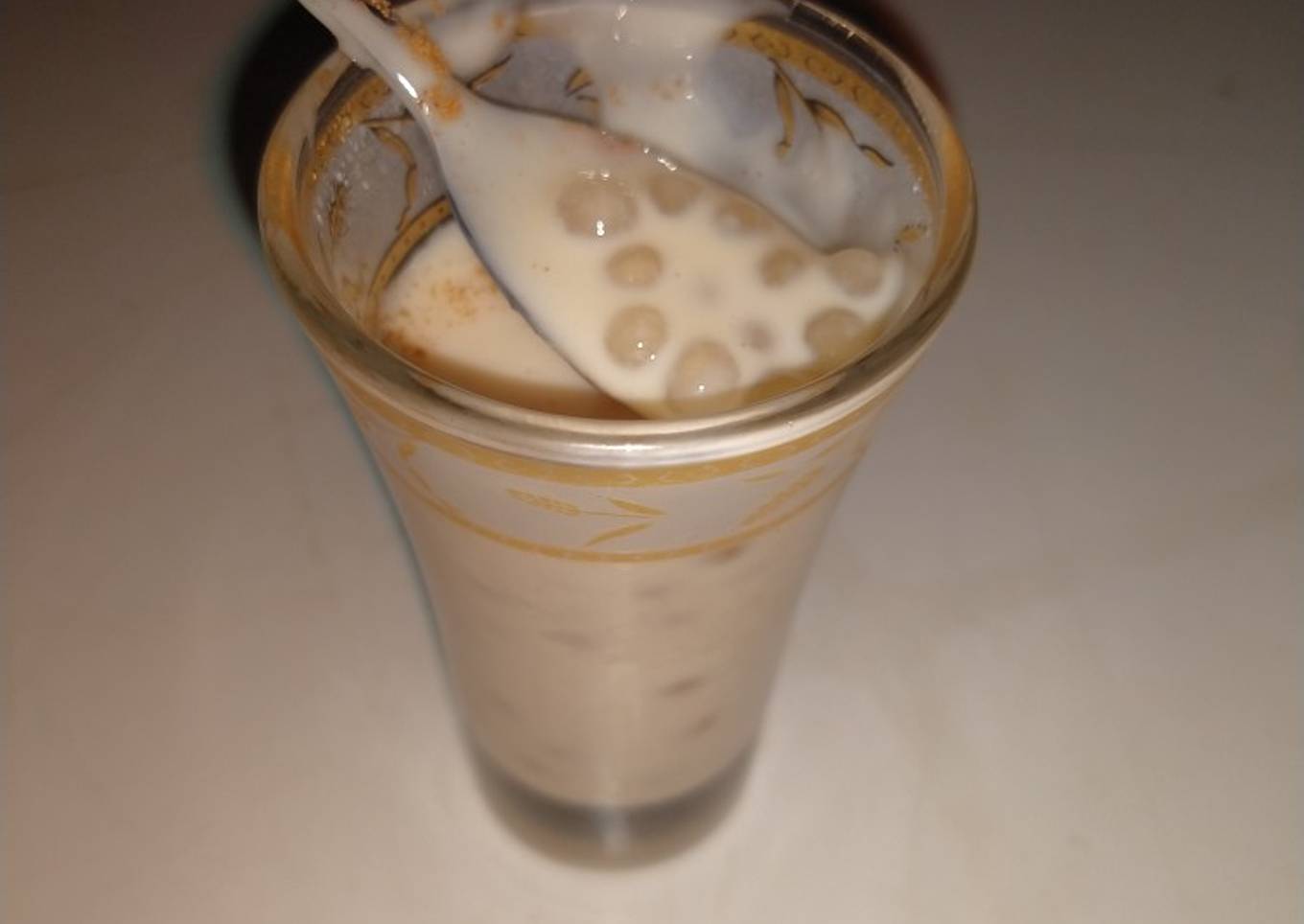Tapioca con leche
