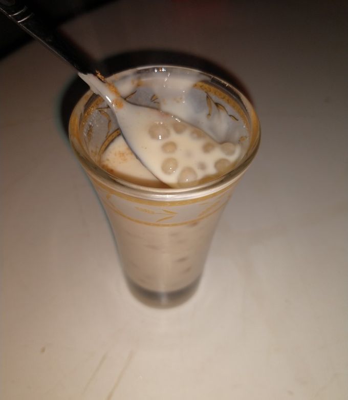 Una foto de Tapioca con leche