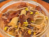 瓜仔肉黃豆芽蔬菜湯