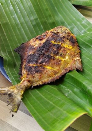 Foto resep Bawal Bakar Bumbu Kuning