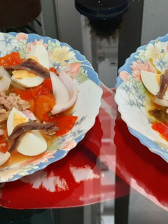 Una foto de Ensalada de pimientos
