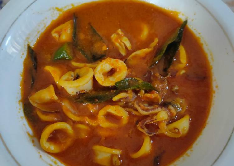 Bumbu memasak Cumi bumbu kuning, Bikin Ngiler